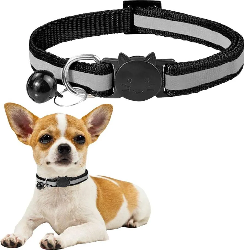 PetJet Collare Regolabile: Stile Urbano e Sicurezza Riflettente per Animali