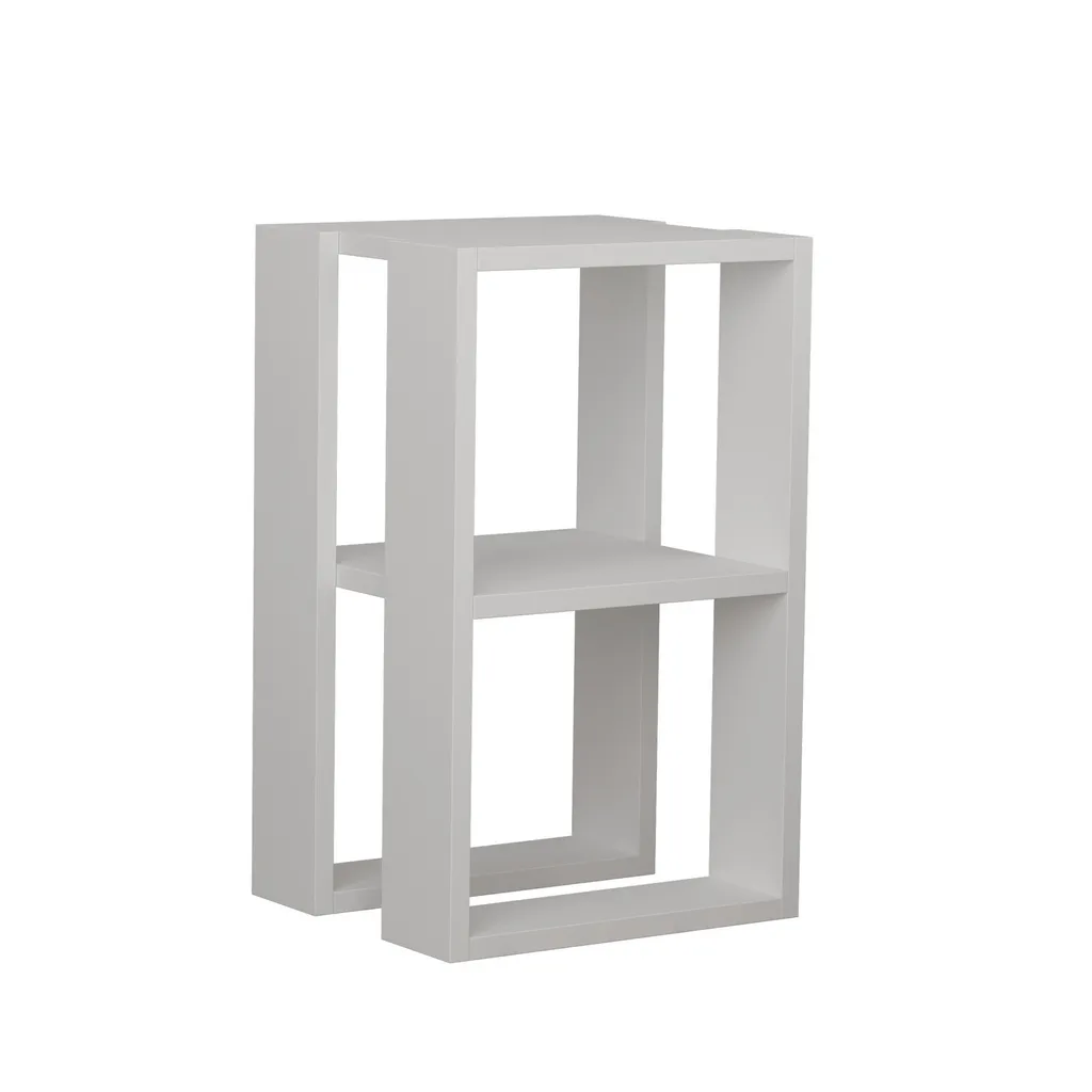 Table de nuit blanche Lonie HMS : la solution pour petits espaces