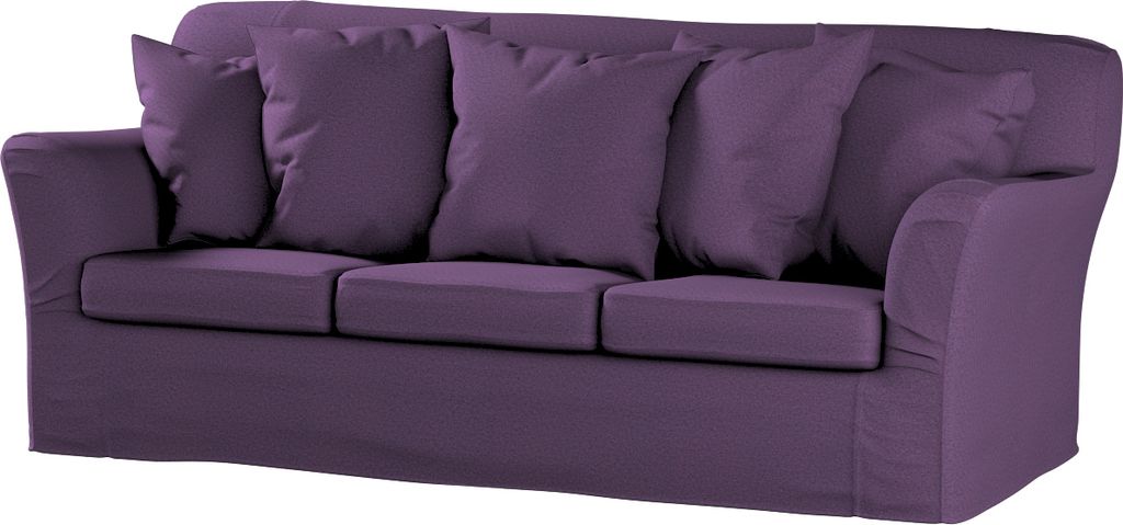 Dekoria Bezug für Tomelilla 3-Sitzer Sofa nicht ausklappbar, violett, Sofahusse, Tomelilla 3-Sitzer