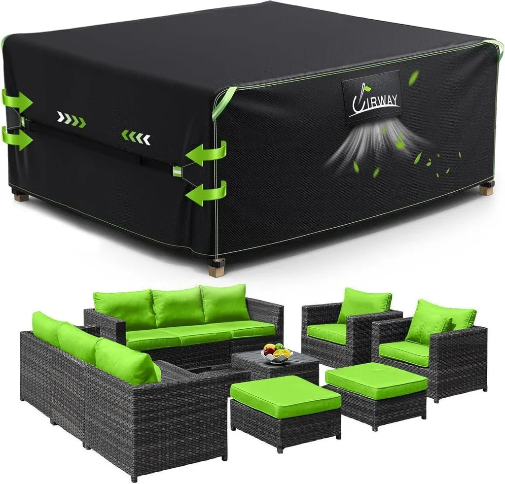 Copertura UIRWAY 250x250 per Mobili Esterni - Alta Resistenza 420D