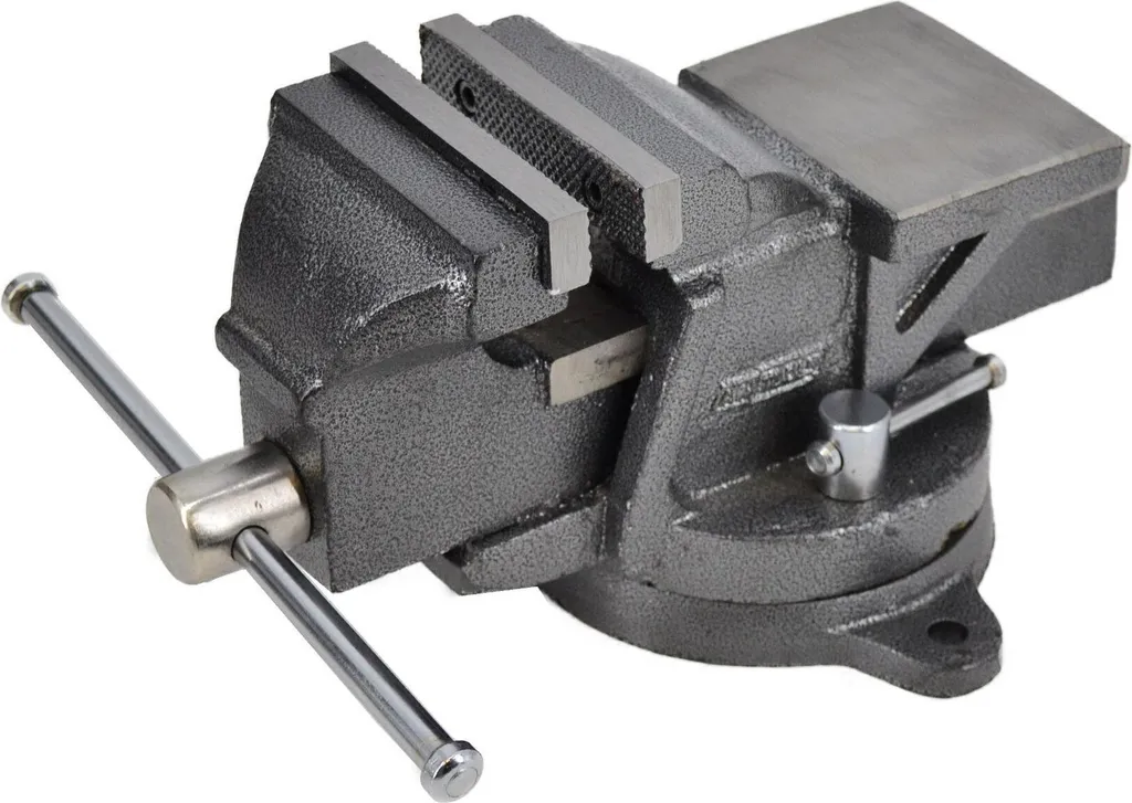 Étau Professionnel Pivotant Awtools Sg 125 mm avec Enclume de Frappe