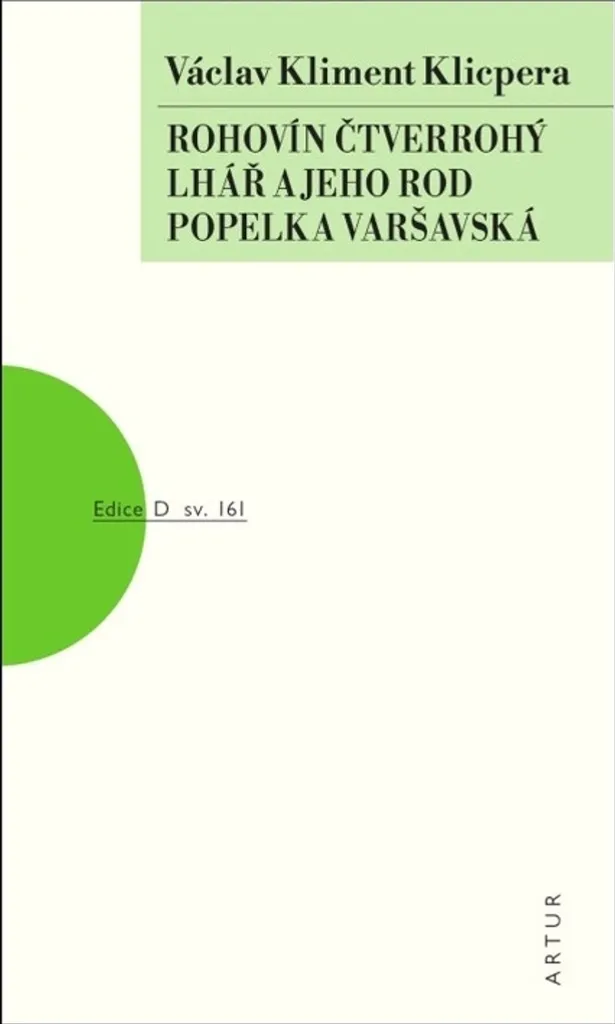 Classique de Klicpera : Retrouvez Rohovín Čtverrohý en Édition Complète