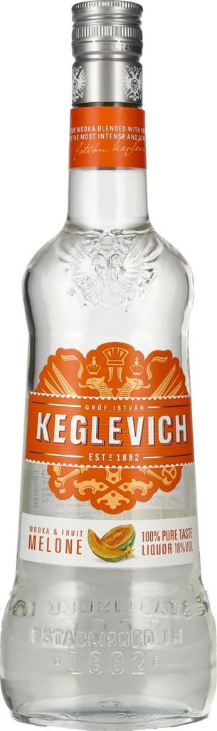 Keglevich with Pure Vodka & Pure Fruit MELONE 18% Vol. 0,7l