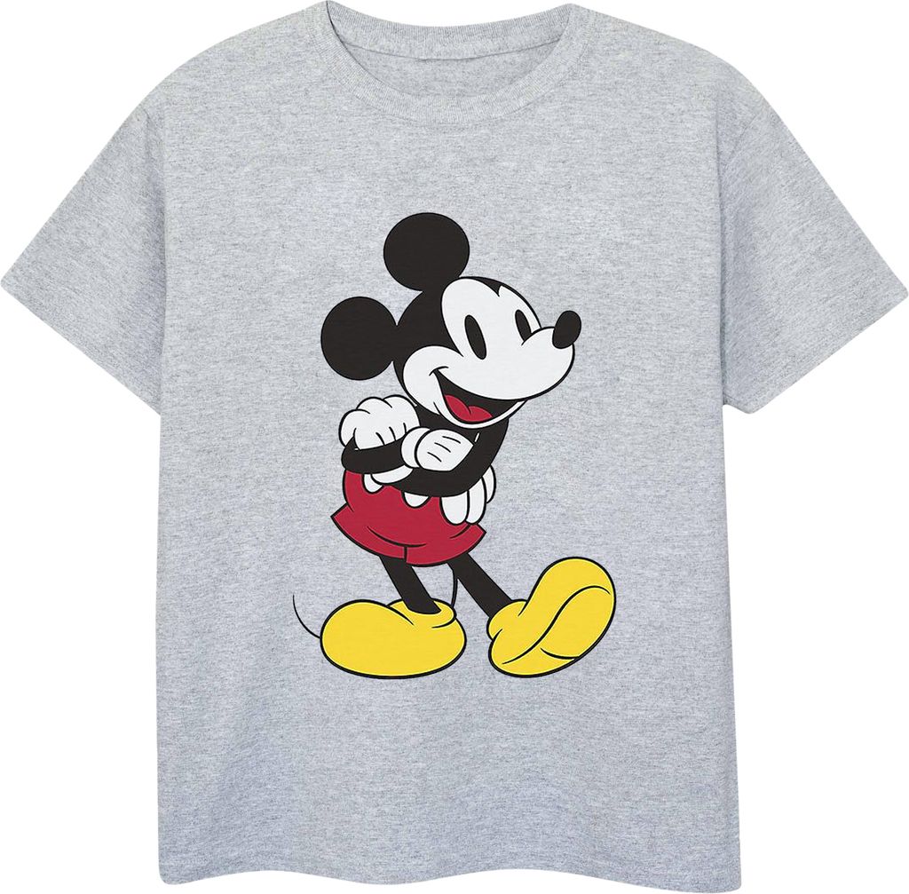 Disney - "Classic" T-Shirt für Herren BI1117 (S) (Grau)