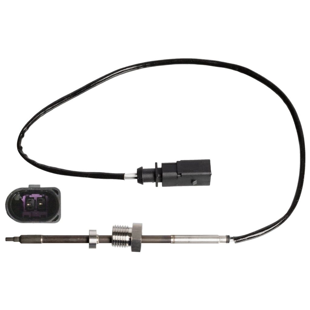 RIDEX 3938E0013 Sensor De Temperatura De Gases De Escape M14 X 1,5 – 500 Mm, Compatible Con VW Passat