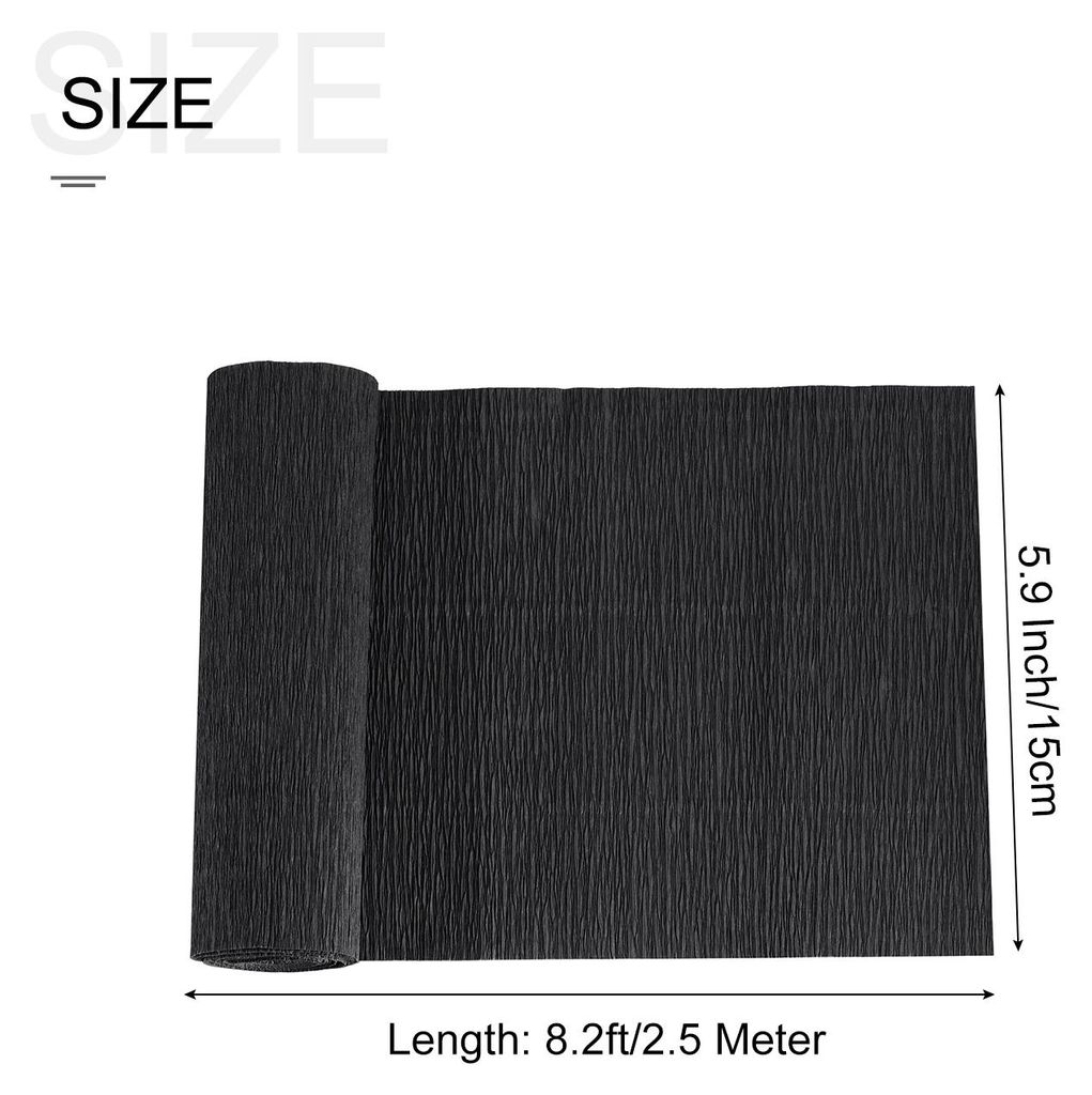 Krepppapier 15 x 250 cm Crepe Paper Kr?uselpapier Seidenpapier Floristenkrepp Schulpapier Kreppband Papier zum Basteln Dekoration Geschenk Verpacku...