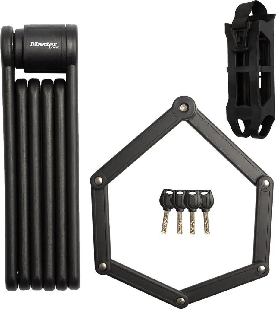 Antivol pliant en acier cémenté Master Lock 8335EURDPRO robuste