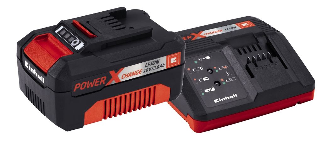 Einhell 4512041, Litowo-jonowa (Li-Ion), 3 Ah, 18 V, Zdjęcie produktu 