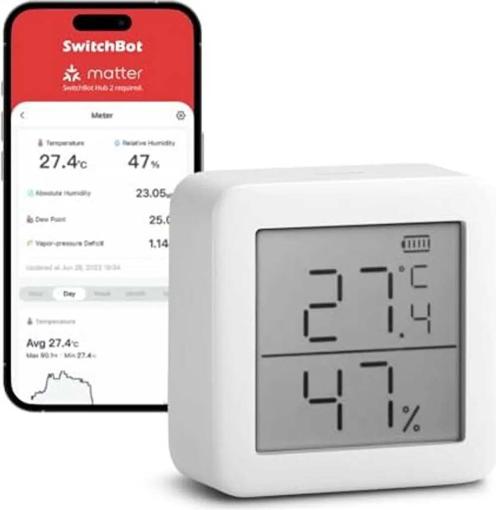 Termometro SwitchBot per Neonati: Aria Sana e Sonno Sereno in Casa