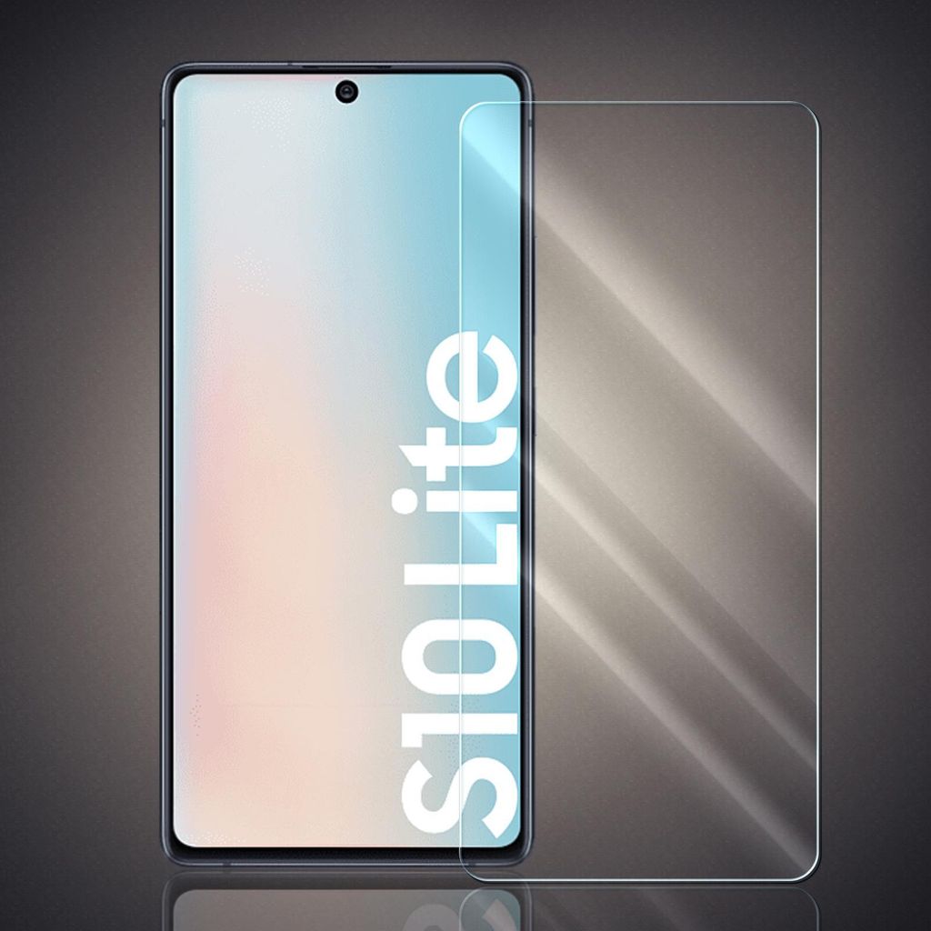 Panzer Folie für Samsung Galaxy S10 Lite Echt Glas Produktbild 