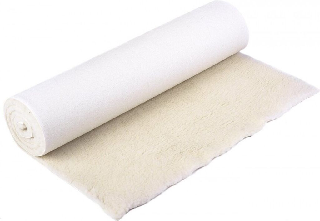 Yogistar Yogamatte Schurwolle natur 100 cm X 200 cm warm, weich, dick