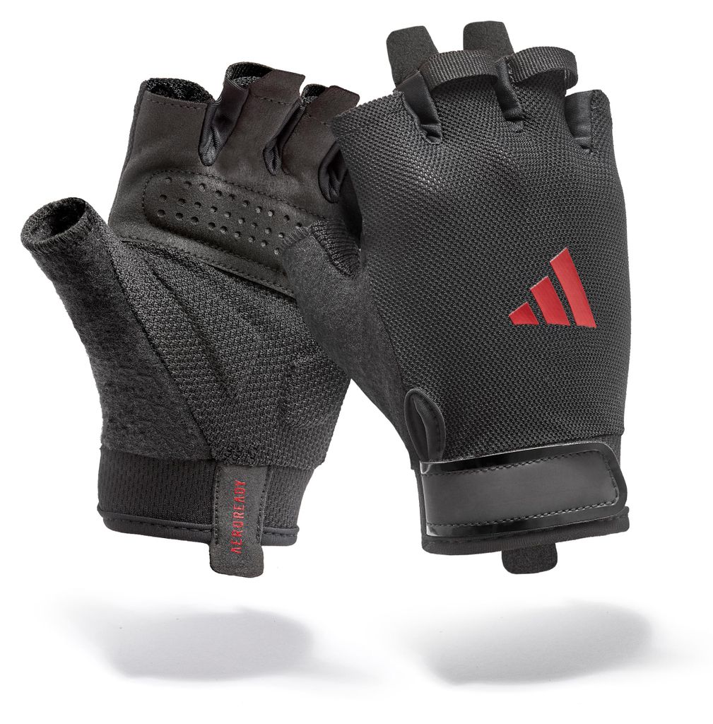 Adidas Essential Training Gloves - Red - M