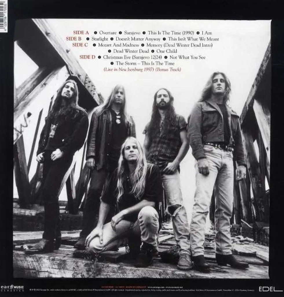 Double Vinyle Dead Winter Dead 180g Gatefold - Édition Collector Luxe - 3