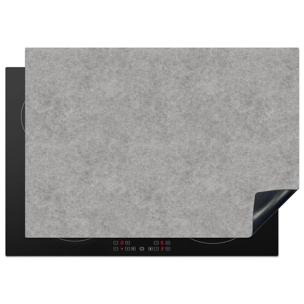 KitchenYeah Herdabdeckplatte Beton - Alt - Muster , 75x52cm, Küche Deko, Glaskeramikkochfeld Herdabdeckung, Abdeckplatte fùr Kochfeld