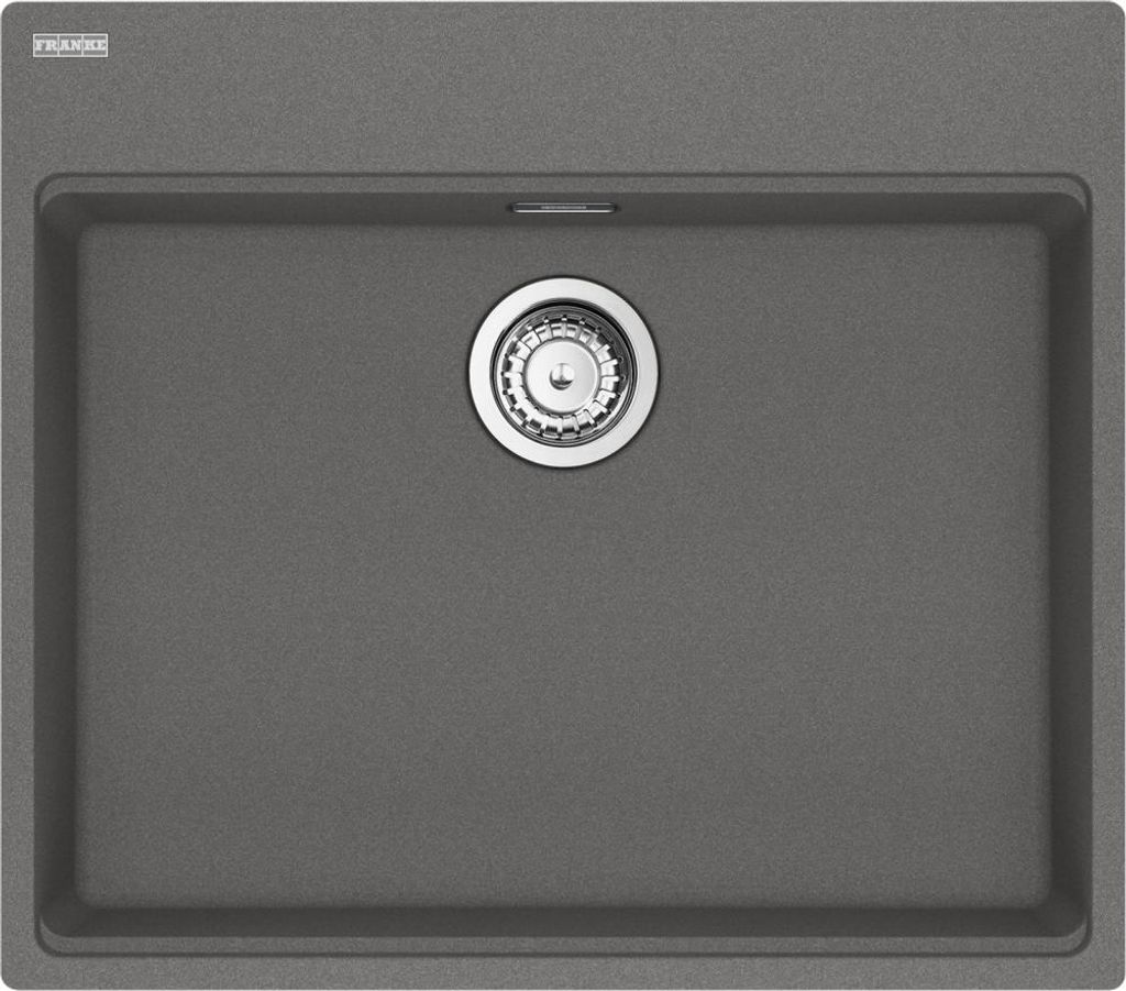 Franke Maris MRG 610-60 C Einbauspüle Steingrau Fragranite für Unterschrank ab 70 cm, Handbetätigung - INKL.