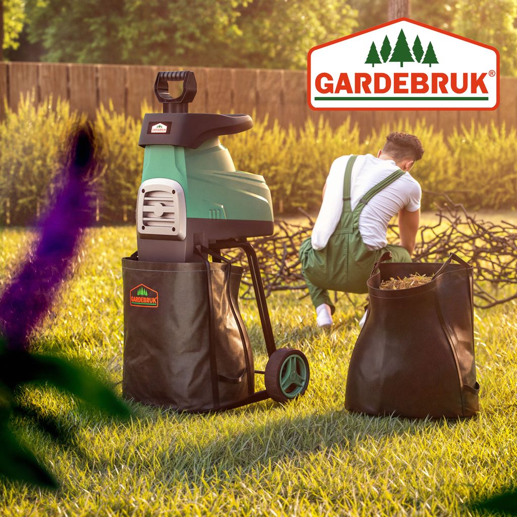 GARDEBRUK® Leisehäcksler 3100 W max. 44 mm Aststärke Produktbild 2