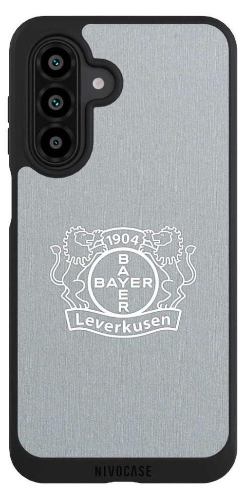 NIVOCASE Handyhülle für Samsung Galaxy A17 5G Hülle NIVOpure Case Schwarz Bayer 04 Leverkusen Offizielles Lizenzprodukt Wappen