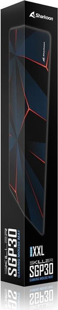 Sharkoon SKILLER SGP30 XXL HEX - Tappetino Per Mouse Da Gaming Gigante (900x400 Mm), Nero