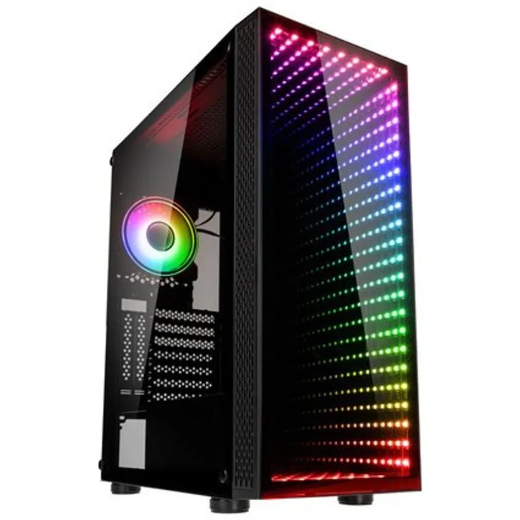 Châssis PC Gamer Kolink Void Rift Noir Format Moyen Tour ARGB Design