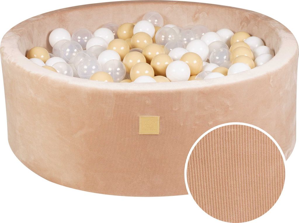 MeowBaby® Runder Ballpool mit Bällen 7 cm für ein Kind, Produktbild 