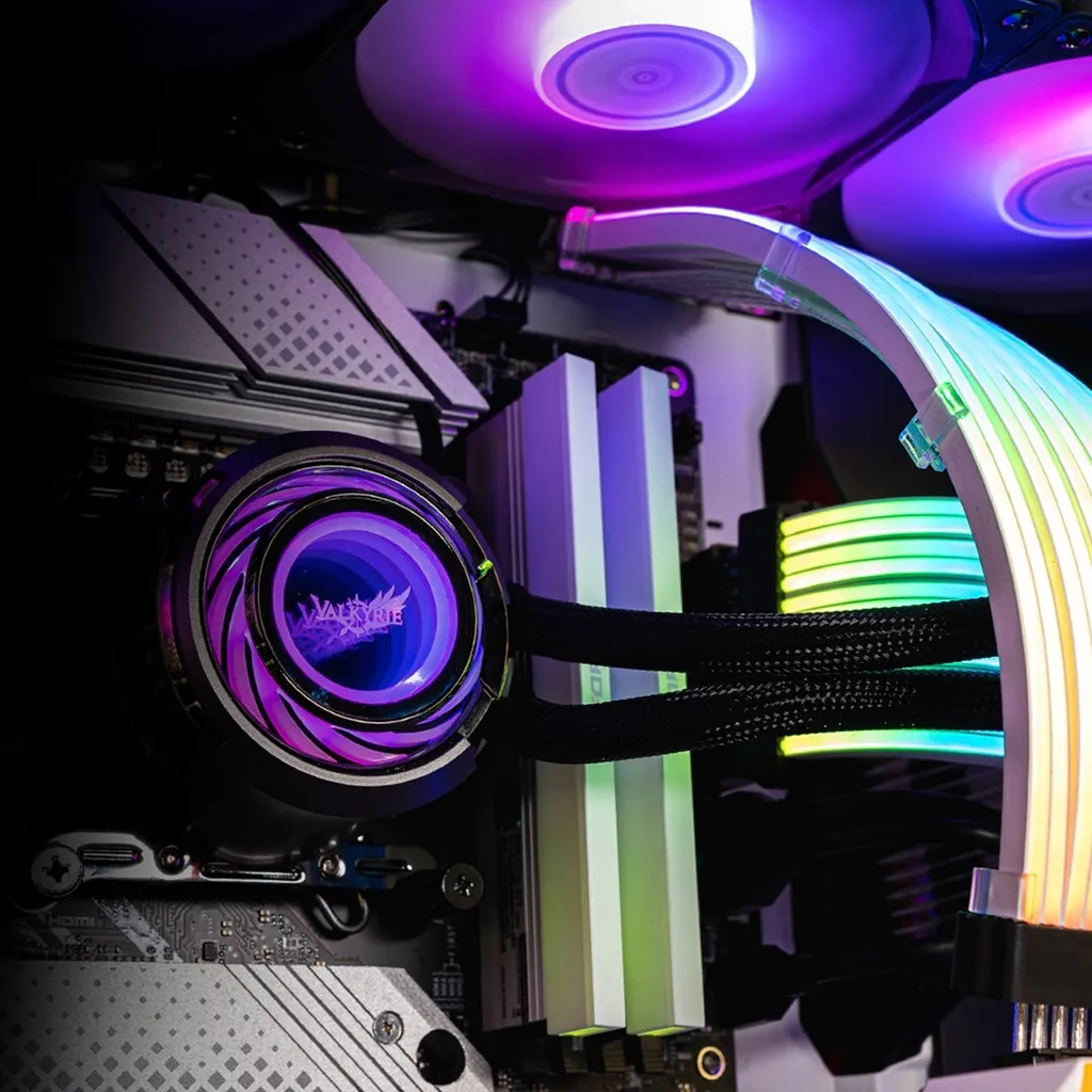 Refroidisseur AIO 280mm ARGB Valkyrie Jarn - Performance et Silence - 11