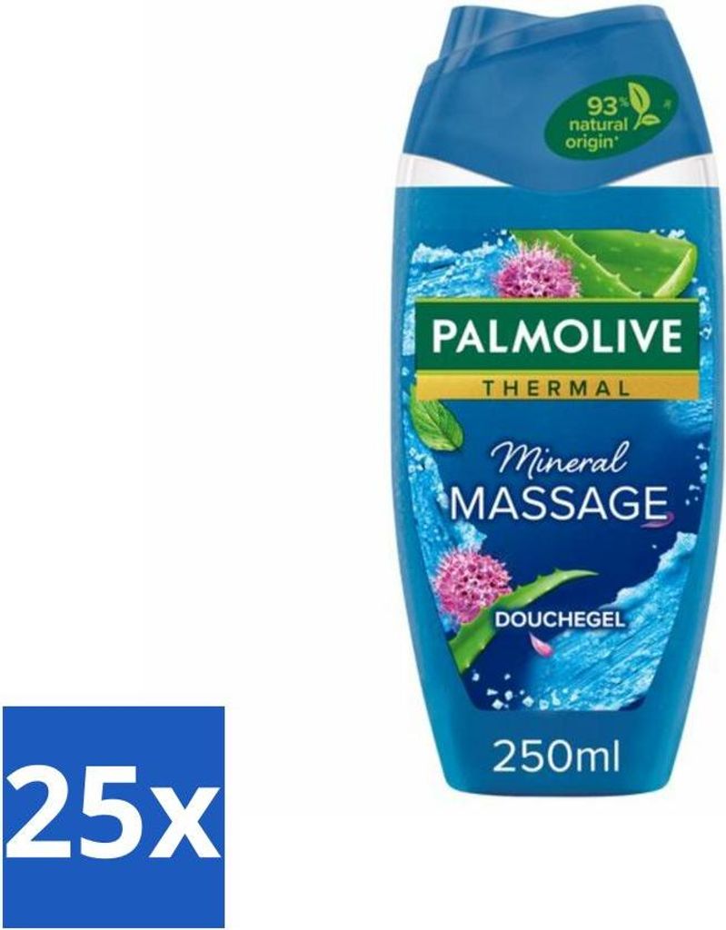 Palmolive Duschgel Thermal Mineral Massage 250 ml - Vorteilspack - 25 Stücke