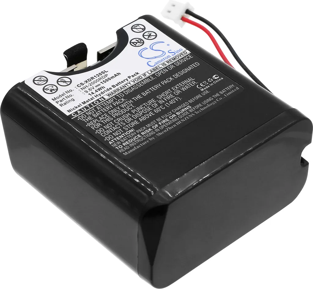 Batterie Rechargeable pour Sony RDP-XF100IP et Radio XDR-DS12iP Ni-MH