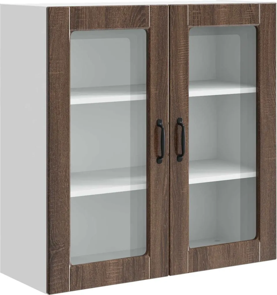 SYFAX Mobile da Cucina Rovere Marrone 80x31x80 cm | Dispensa Robusta