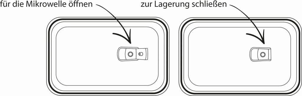 3 Stück Steuber Cloc Frischhaltedose aus Glas, 400 ml, Produktbild 4