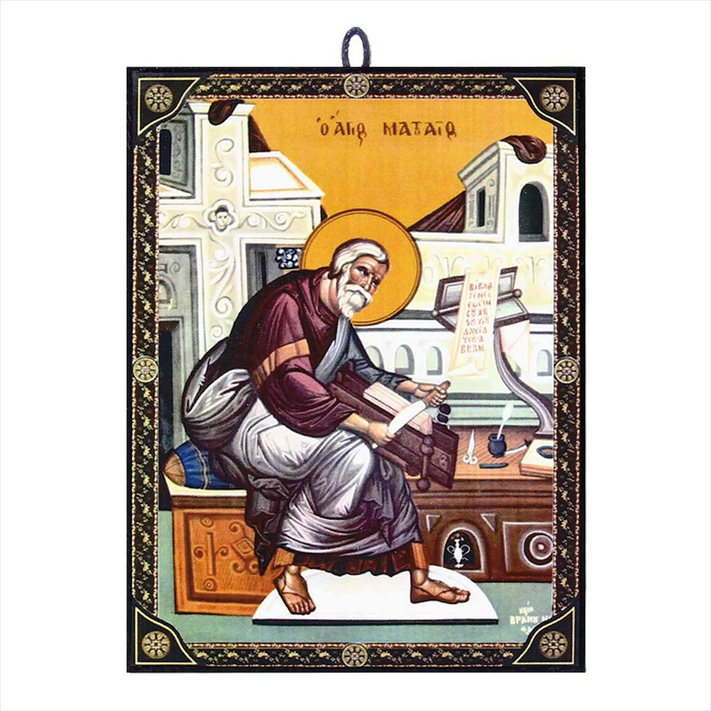 Ikone Matthäus (Evangelist) orthodox e Reproduktion aus Produktbild 