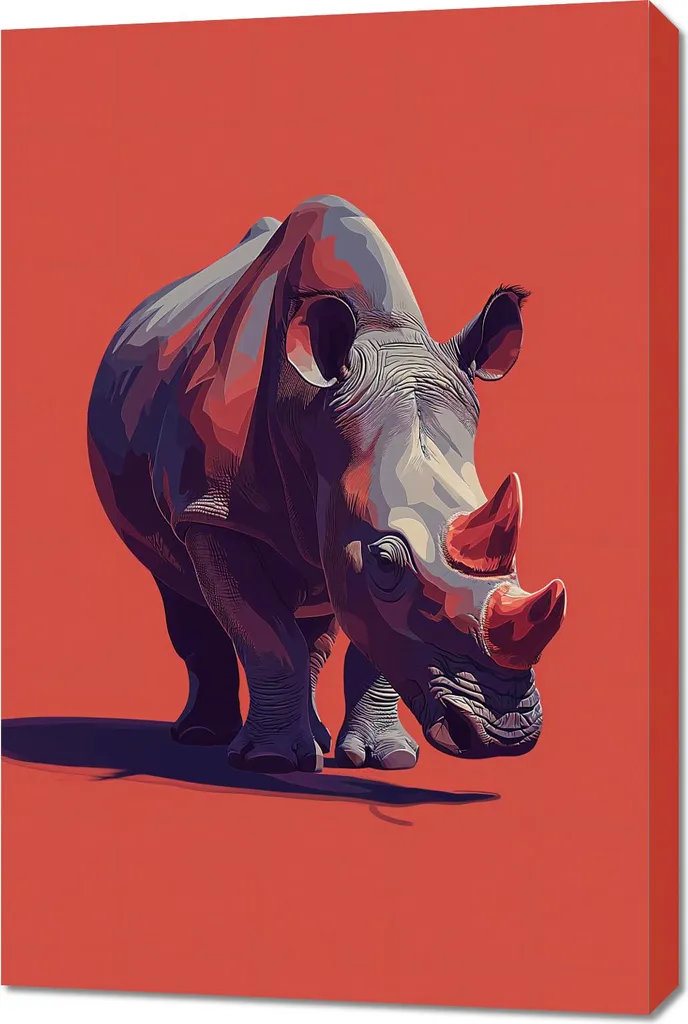 Quadro Gigante in Marcia 60x90 - L'Arte che si muove con te