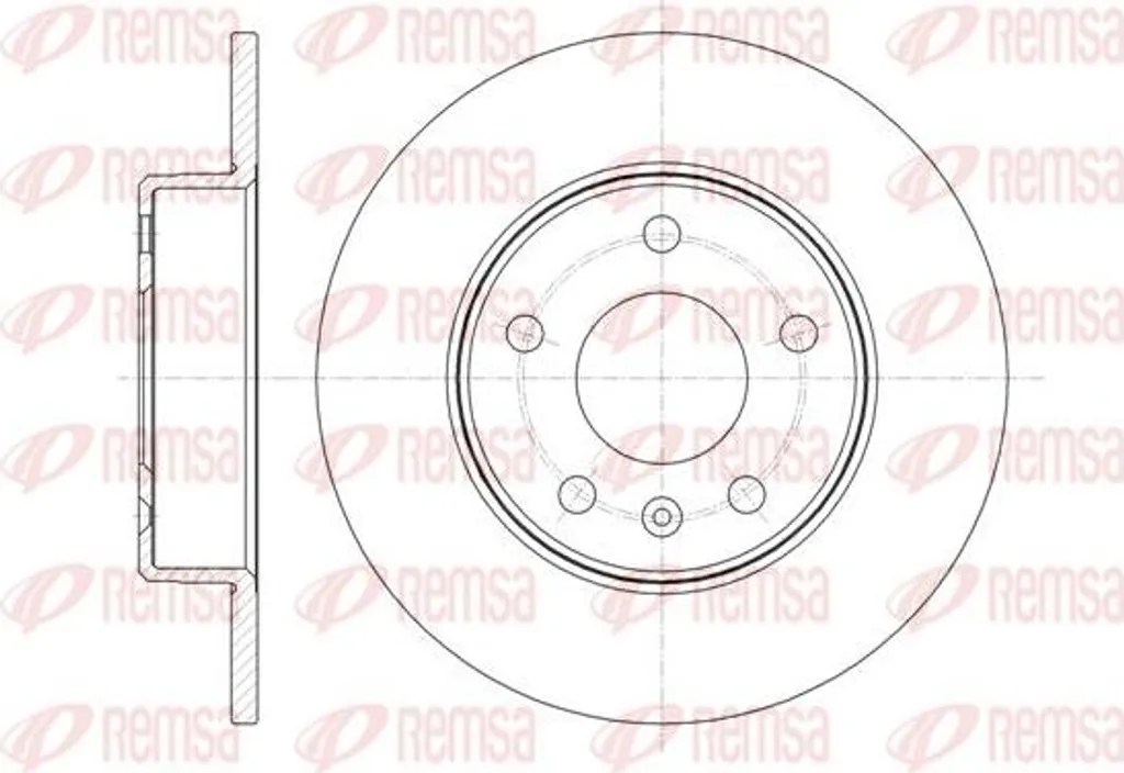Disque de frein antibruit contre les vibrations pour Astra H OE