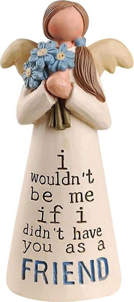 Engel-Ornament, exquisite Verarbeitung, Freundschaftsengel-Statue, Harz-Engel-Skulptur für die Heimdekoration