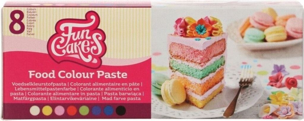 Sada gelových barev 8ks Obrázek produktu 