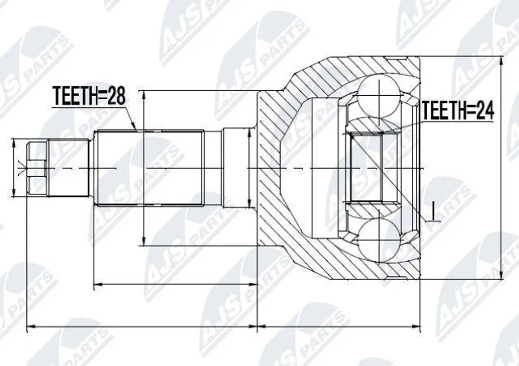 Réparer fuite graisse cardan Mazda 3 5 avec joints NTY NPZ-MZ-046