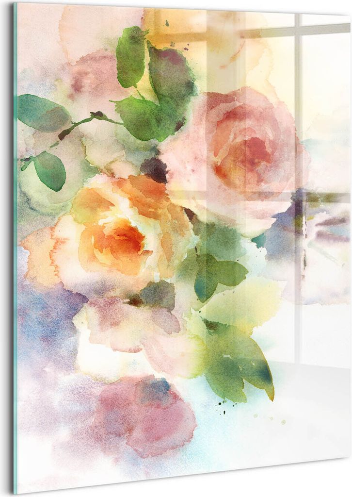 Designer Glasbild - Wandbild - Glas Bild - 60x80 cm - Naturvisualisierung