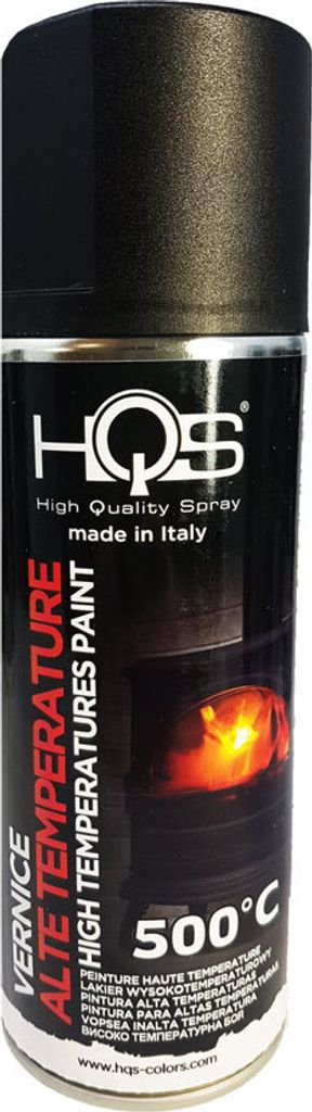Lack Spray HQS Hohe Temperatur Schwarz 400 ml für Auto