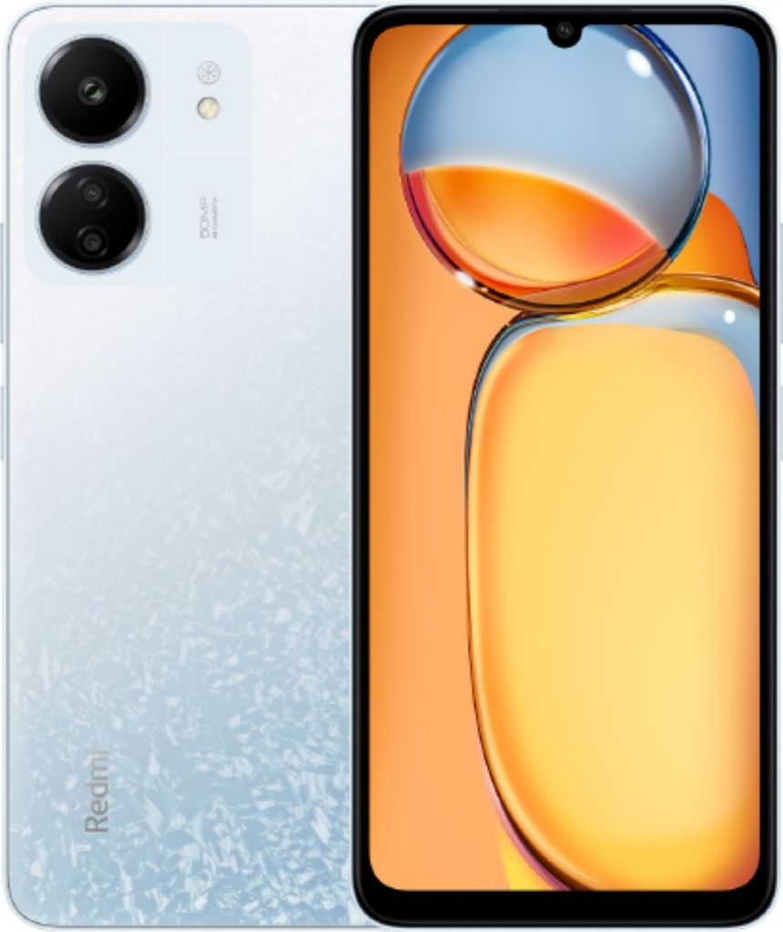 Xiaomi Redmi 13C Dual LTE 128 GB 6 GB RAM (Gletscherweiß) Produktbild 