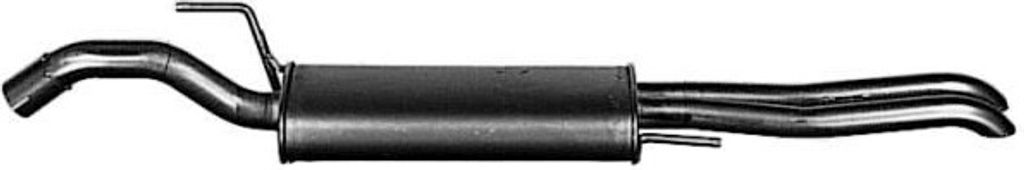 VEGAZ VS-336 Endschalldämpfer für VW PASSAT Variant (3A5, 35I) Auspuff