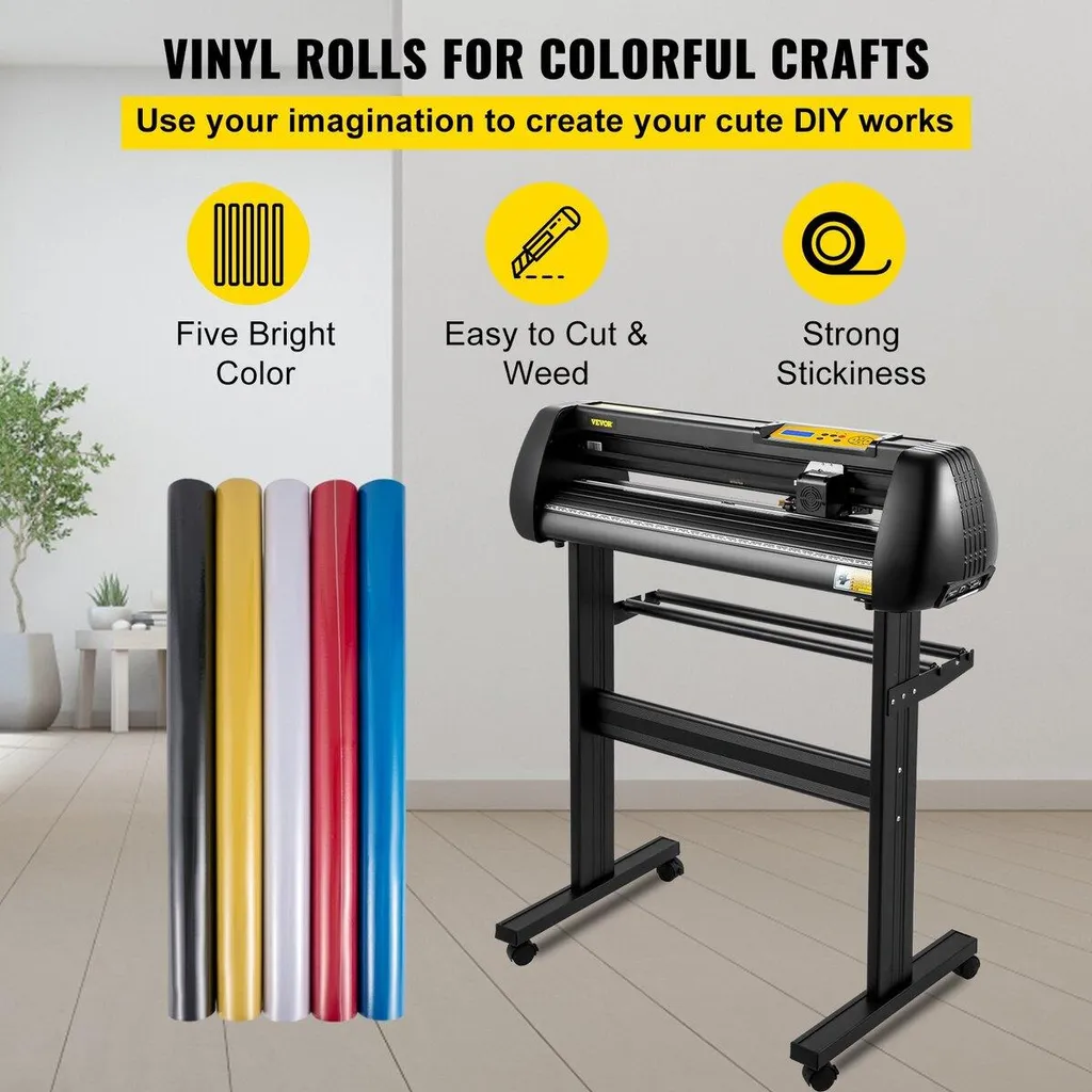 Machine de découpe vinyle 28 pouces Traceur avec SignMaster et Support