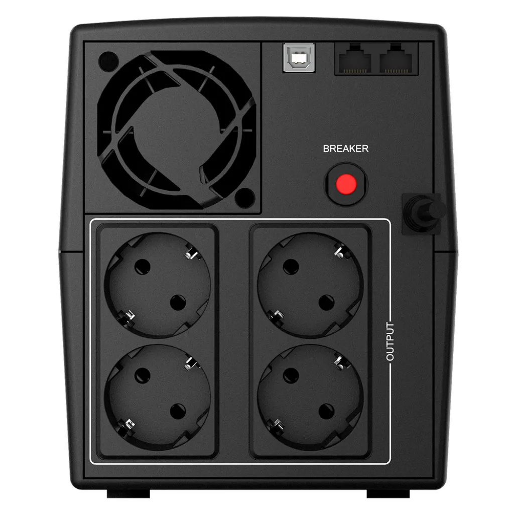 Onduleur pour Ordinateur et NAS 2000VA NJOY Keen 2000 USB Interactif