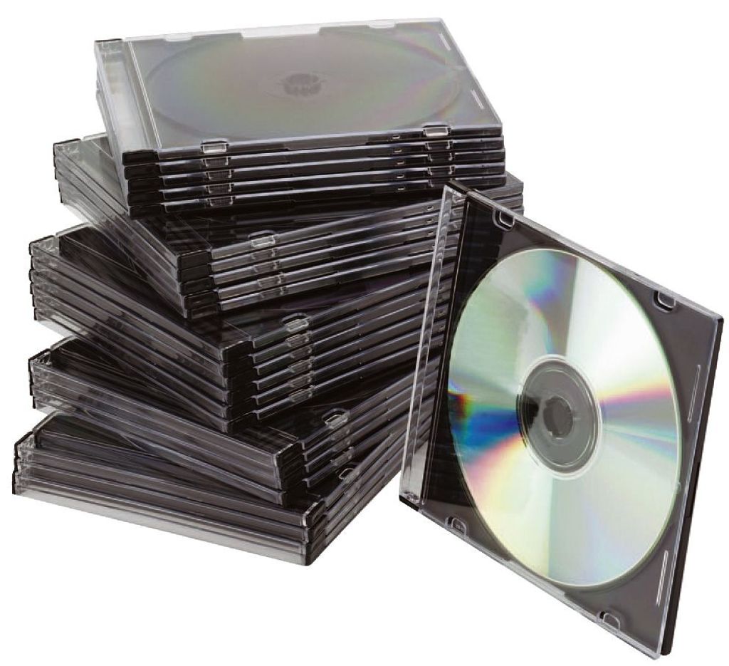 Q-Connect® KF02210 Boîtiers CD standard - Slim Line pour 1 Image du produit 