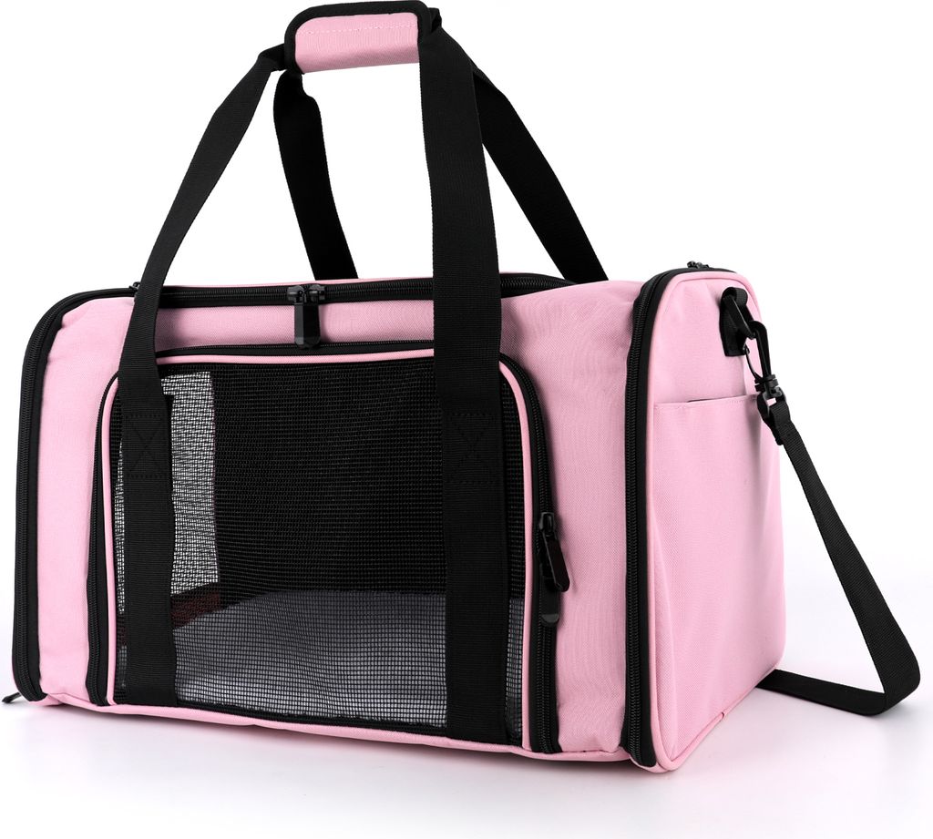 Tragetasche für Katze Hund, Hundetransportbox 44 x 28 x 28 Produktbild 