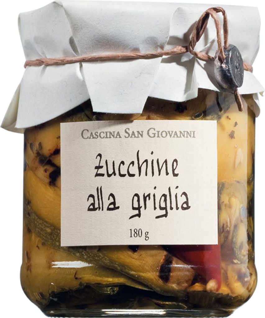 Cascina San Giovanni Zucchine alla griglia / Zucchini gegrillt 180 gr.