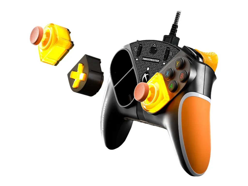 Look Unique eSwap X : Pack Modules LED Orange Crystal pour Manette Xbox