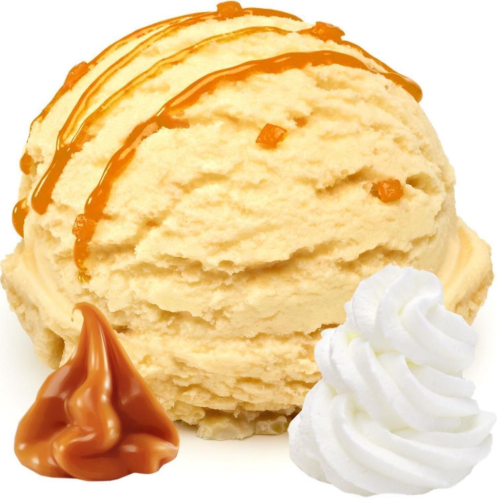 Karamell Sahne Milcheis Pulver 10 kg