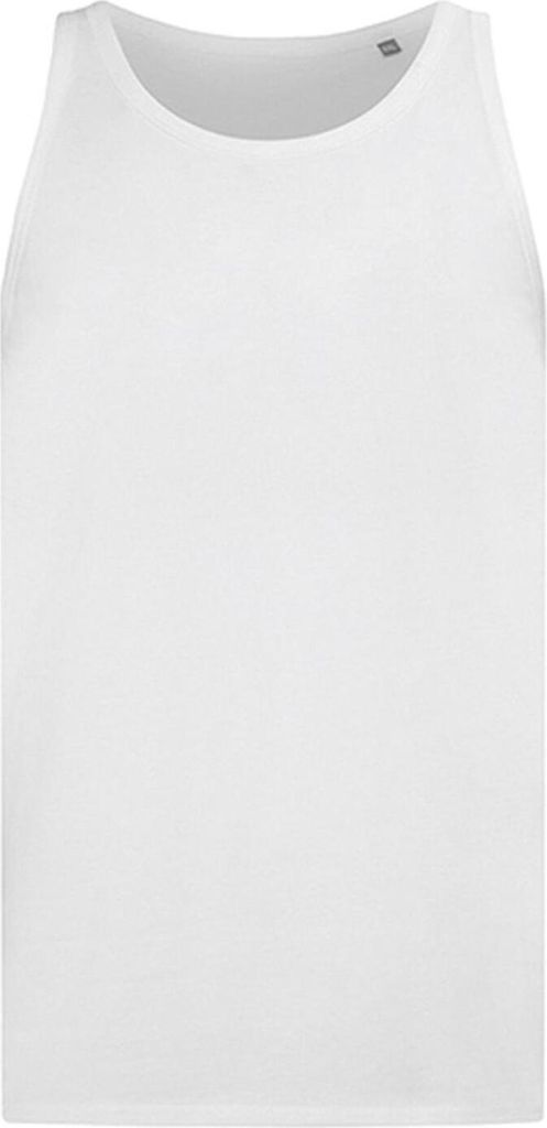 Stedman ST2810 | Herren Shirt Tank Top, Single-Jersey - Farbe: White - Größe: XL