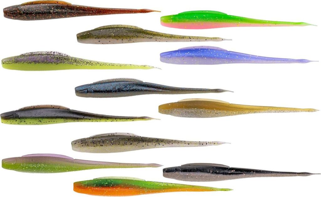 Zeck Barsch Alarm BA Shaky Stick 12cm - 5 Gummifische, Zeck Farbe:Fire Perch