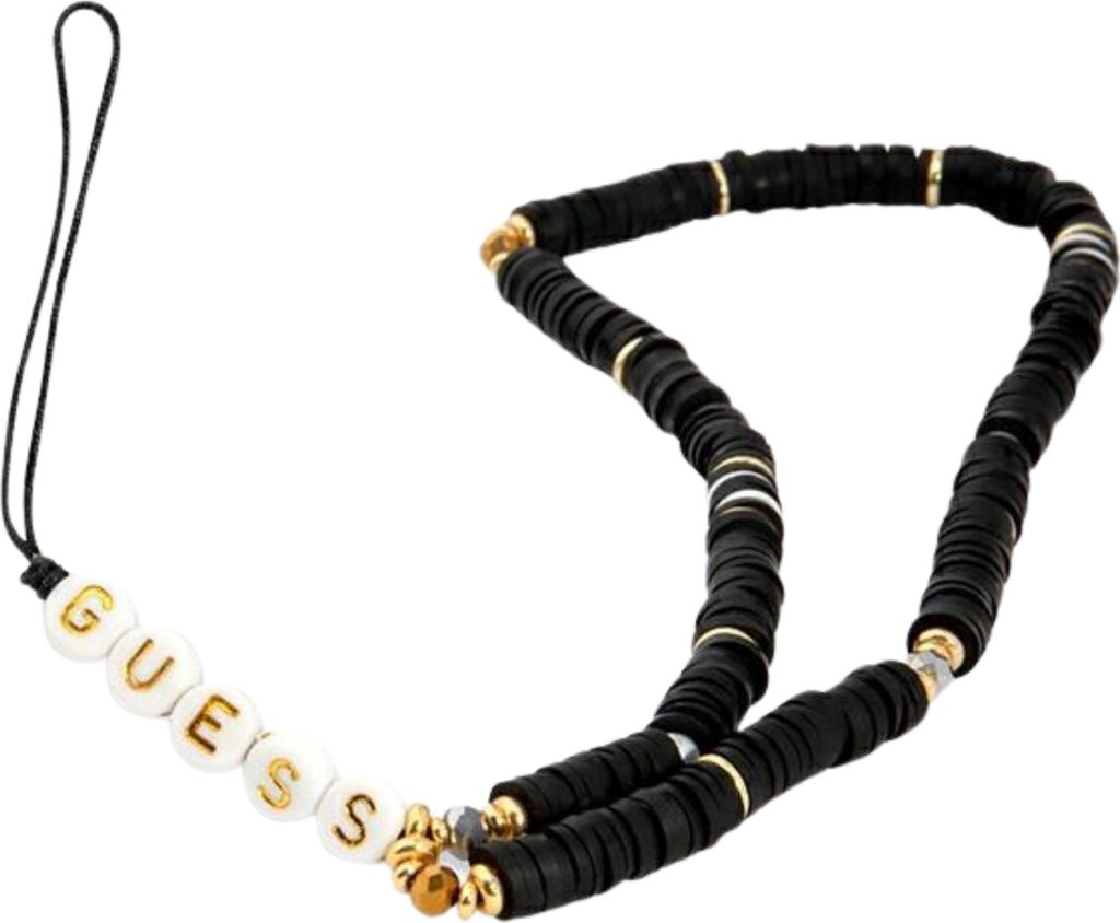 Guess Gustpeark Phone Strap Anhänger Schwarz/Schwarze Produktbild 