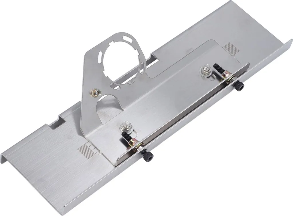Guide de coupe meuleuse d'angle portable en acier inox professionnel